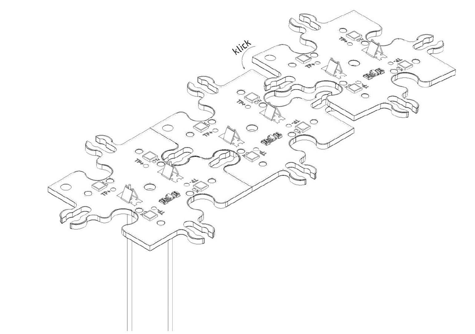 Lumitronix Flächen-LED ConextMatrix Warmweiß (L x B x H) 40 x 40 x 4.64mm