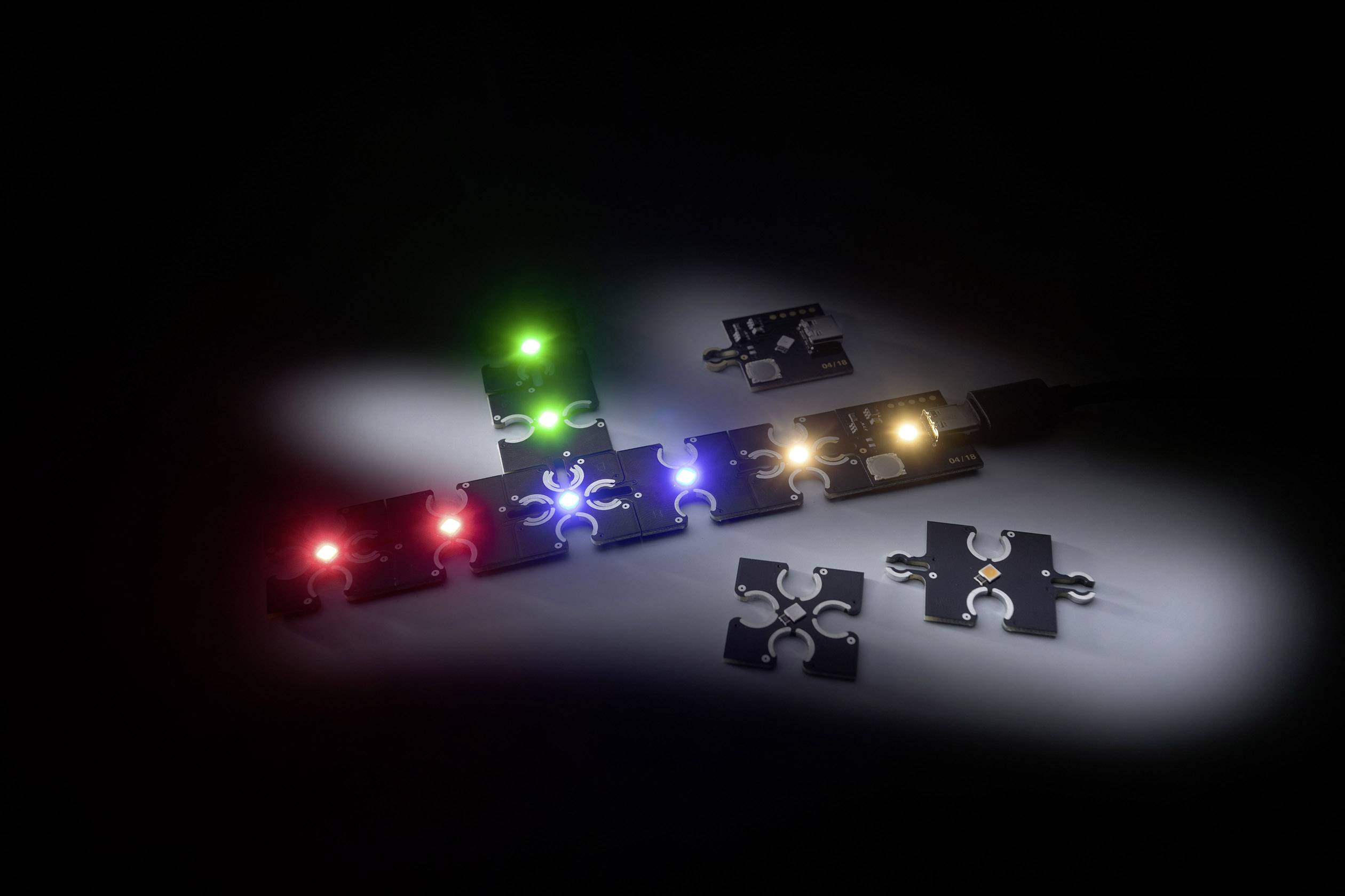 Lumitronix Flächen-LED Rot (L x B x H) 25 x 24.50 x 2.30mm