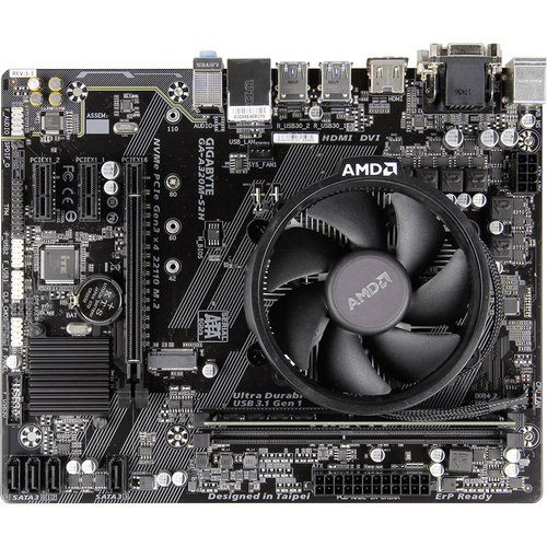 Renkforce PC Tuning-Kit AMD Ryzen 3 2200G (4 x 3.5 GHz) 8 GB Micro-ATX