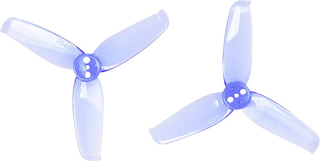 GEMFAN 3-Blatt Race Copter-Propeller-Set Normal 2.5 x 4 Zoll (6.4 x 10.2 cm) PMPC2540-3L