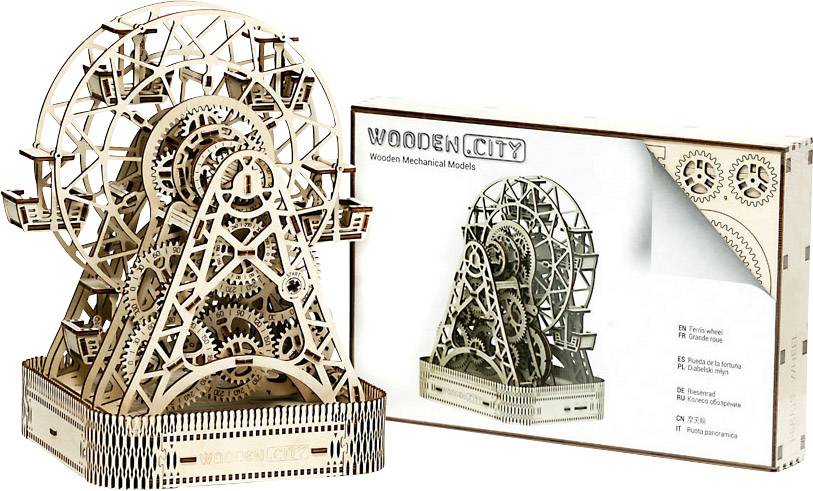 Wooden City Holz Riesenrad Kirmes Bausatz