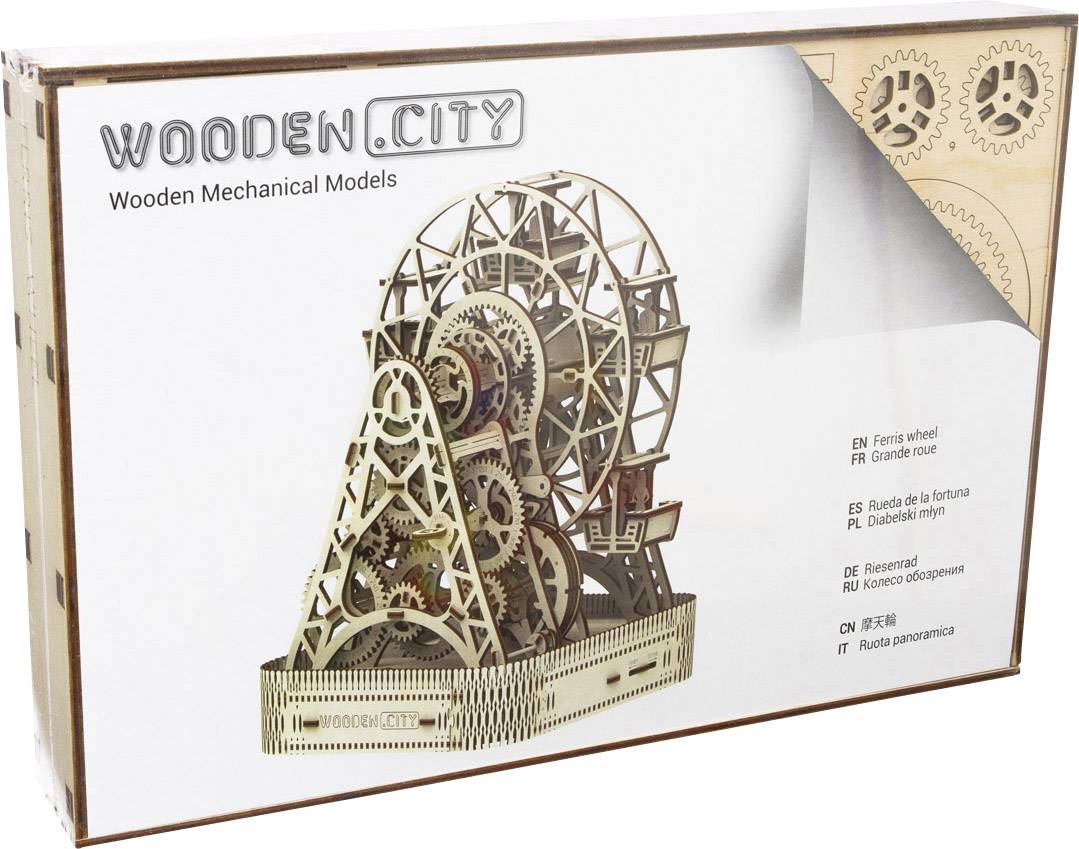 Wooden City Holz Riesenrad Kirmes Bausatz