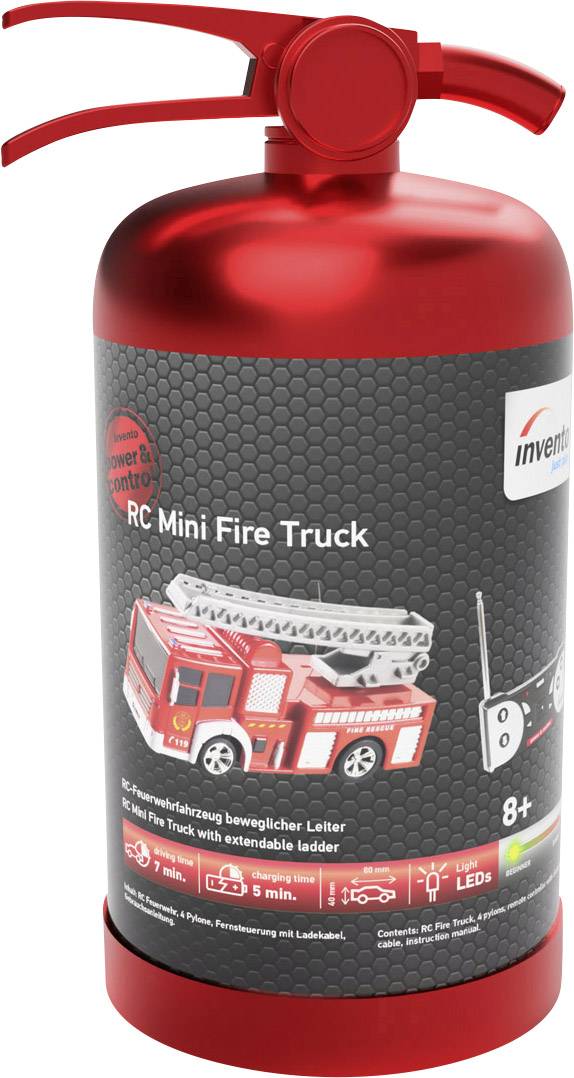 Invento 500070 Mini Fire Truck RC Einsteiger Modellauto Elektro Einsatzfahrzeug