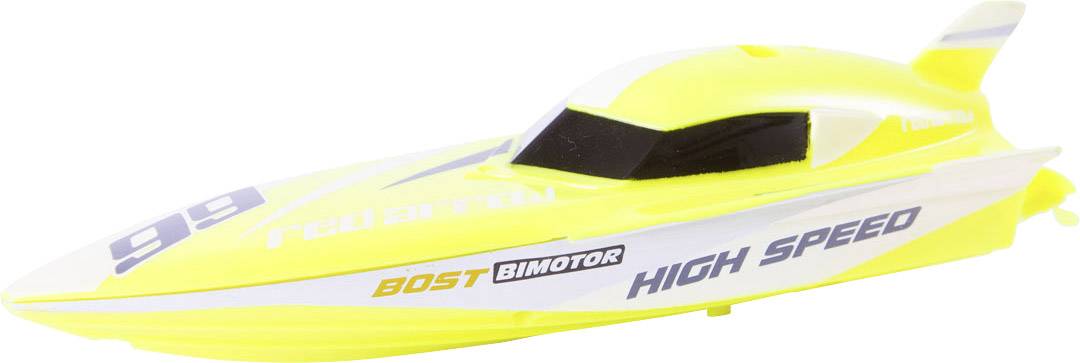 Invento Mini Power Boat 'Yellow' RC Einsteiger Motorboot RtR 150 mm