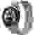 MyKronoz Smartwatch ZEROUND2 HR ELITE Gehäusefarbe: Silber Farbe (Armband): Silber