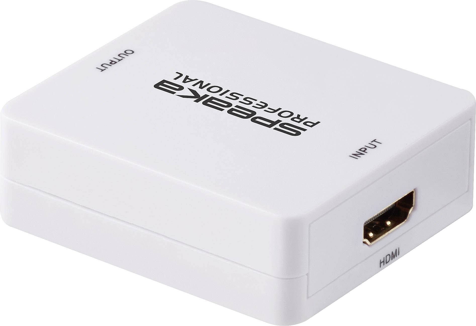 SpeaKa Professional Audio Extraktor [HDMI - HDMI, Klinke, Cinch] 1920 x 1080 Pixel