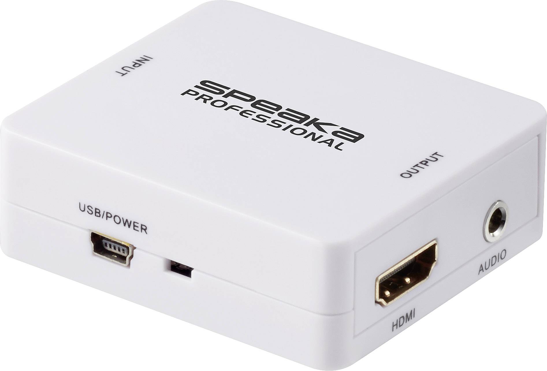SpeaKa Professional Audio Extraktor [HDMI - HDMI, Klinke, Cinch] 1920 x 1080 Pixel