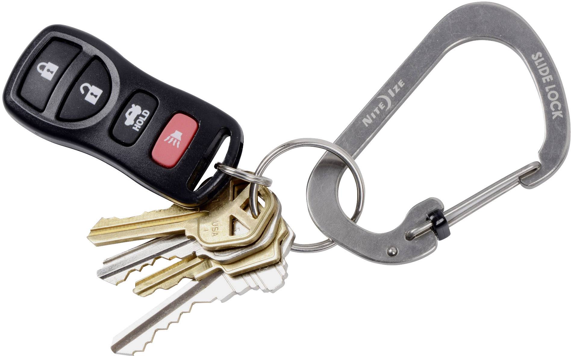 NITE Ize CSL2-11-R6 Karabiner SlideLock Gr. 2 8.9 mm x 43.6 mm x 2.5 mm 1 St.