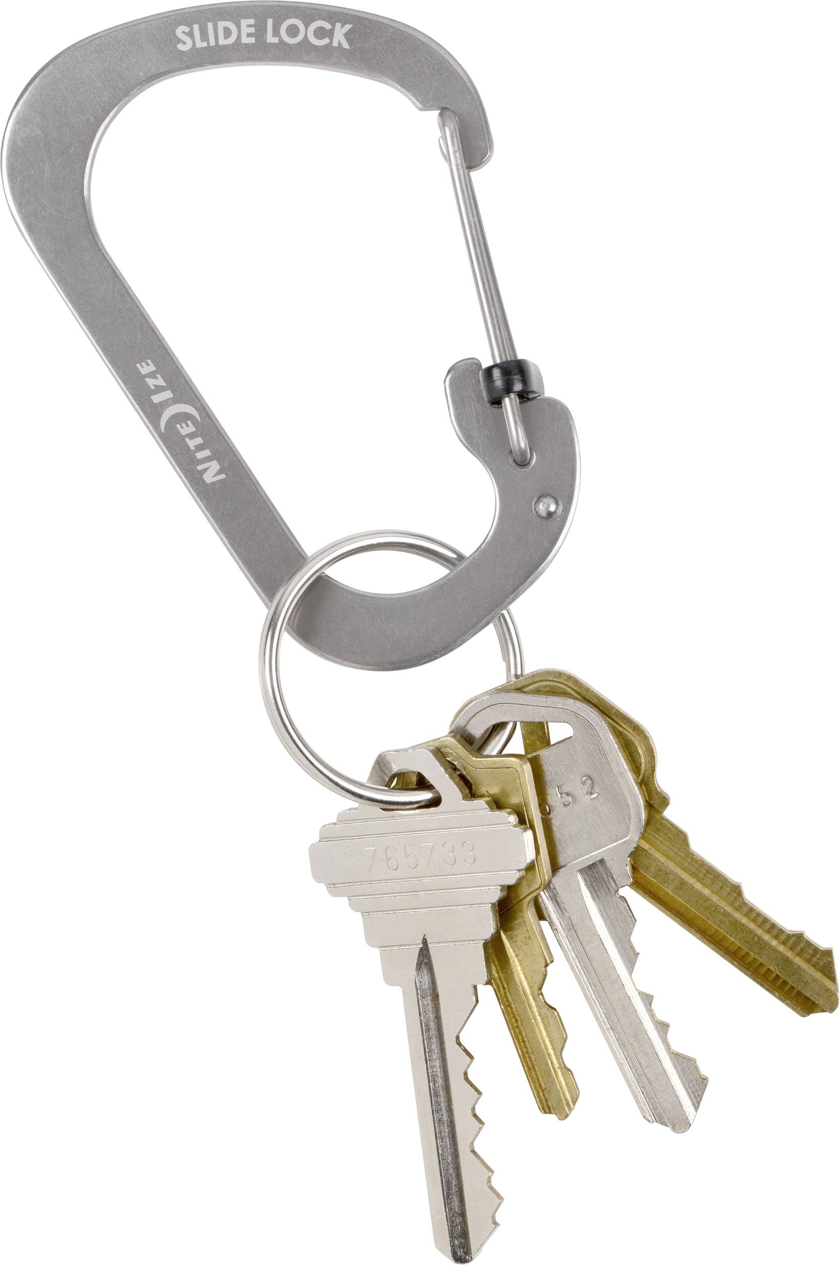 NITE Ize CSL4-11-R6 Karabiner SlideLock, Gr. 4 52mm x 78.5mm x 3mm 1St.