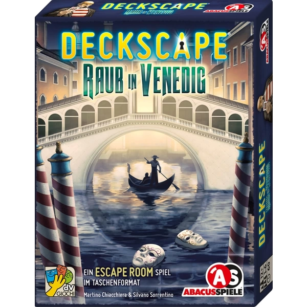 Abacus Spiele Deckscape Raub in Venedig 38182 Anzahl Spieler (max.): 6 Abacus Spiele Deckscape Raub in Venedig 38182 Anzahl Spieler (max.): 6