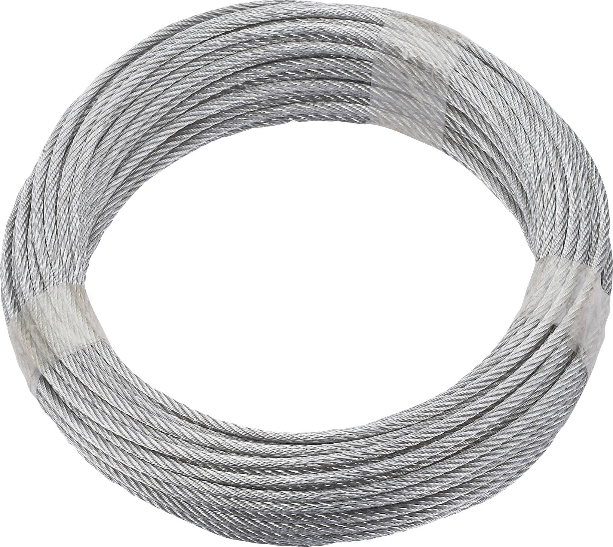 dörner + helmer 190390 Edelstahlseil (Ø x L) 2 mm x 20 m