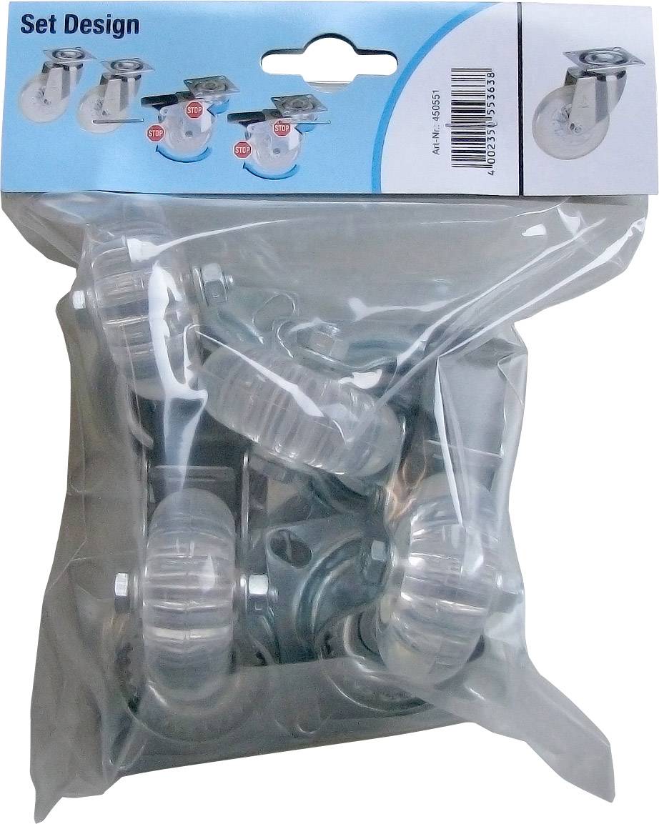 dörner + helmer 450551 Lenkrolle Rad-Durchmesser: 50 mm Tragfähigkeit (max.): 40 kg 160 St.