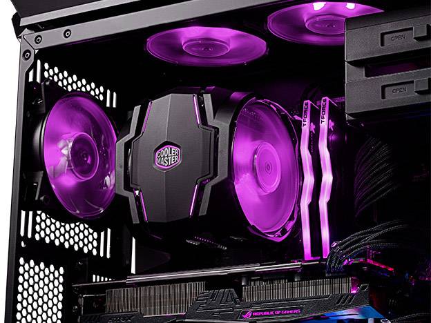 Cooler Master MasterAir MA610P CPU-Kühler mit Lüfter Intel® LGA 2066, Intel® LGA 2011-V3, Intel® LGA 2011, Intel® LGA 1151, Intel® LGA 1150, I