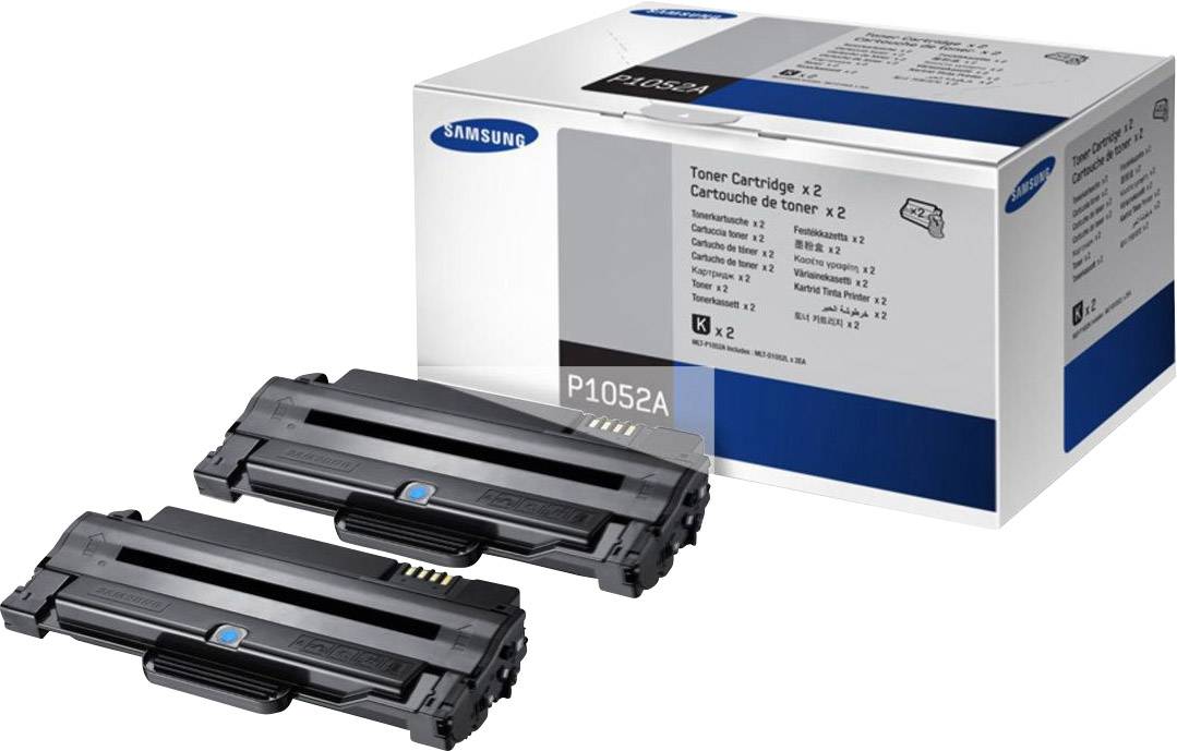 HP - Samsung MLT-P1052A - 2er-Pack - Hohe Ergiebigkeit - Schwarz - Original - Tonerpatrone (SV115A)