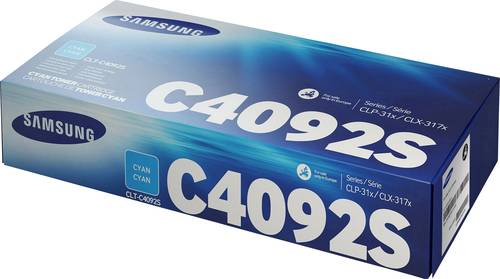 Samsung CLT-C4092S SU005A Tonerkassette Cyan 1000 Seiten Original Toner