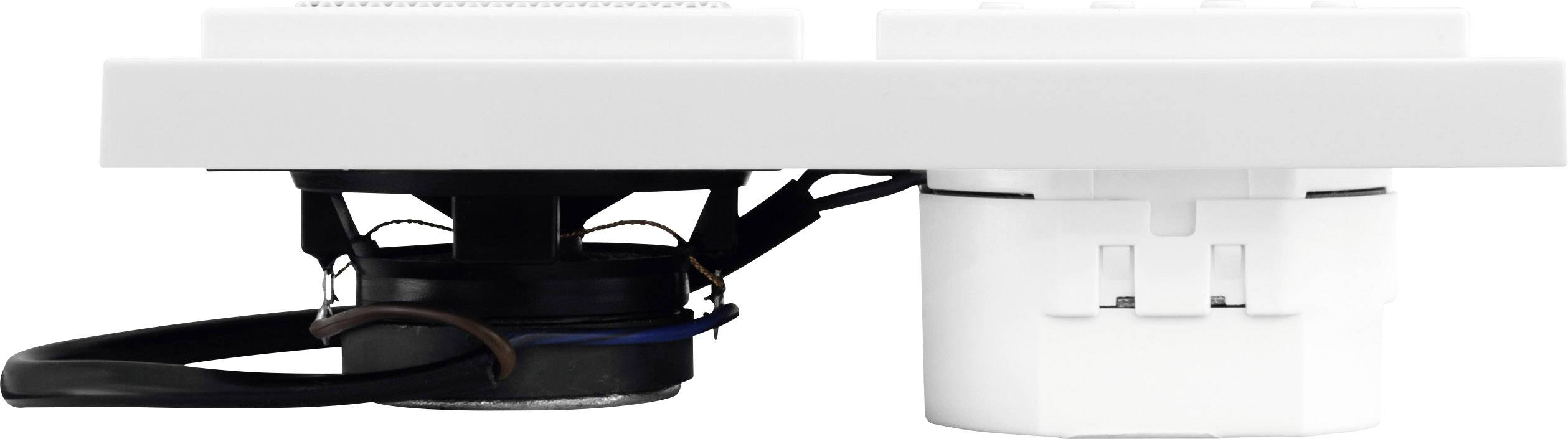 TechniSat UP 1 Unterbauradio DAB+, UKW Bluetooth® Weiß