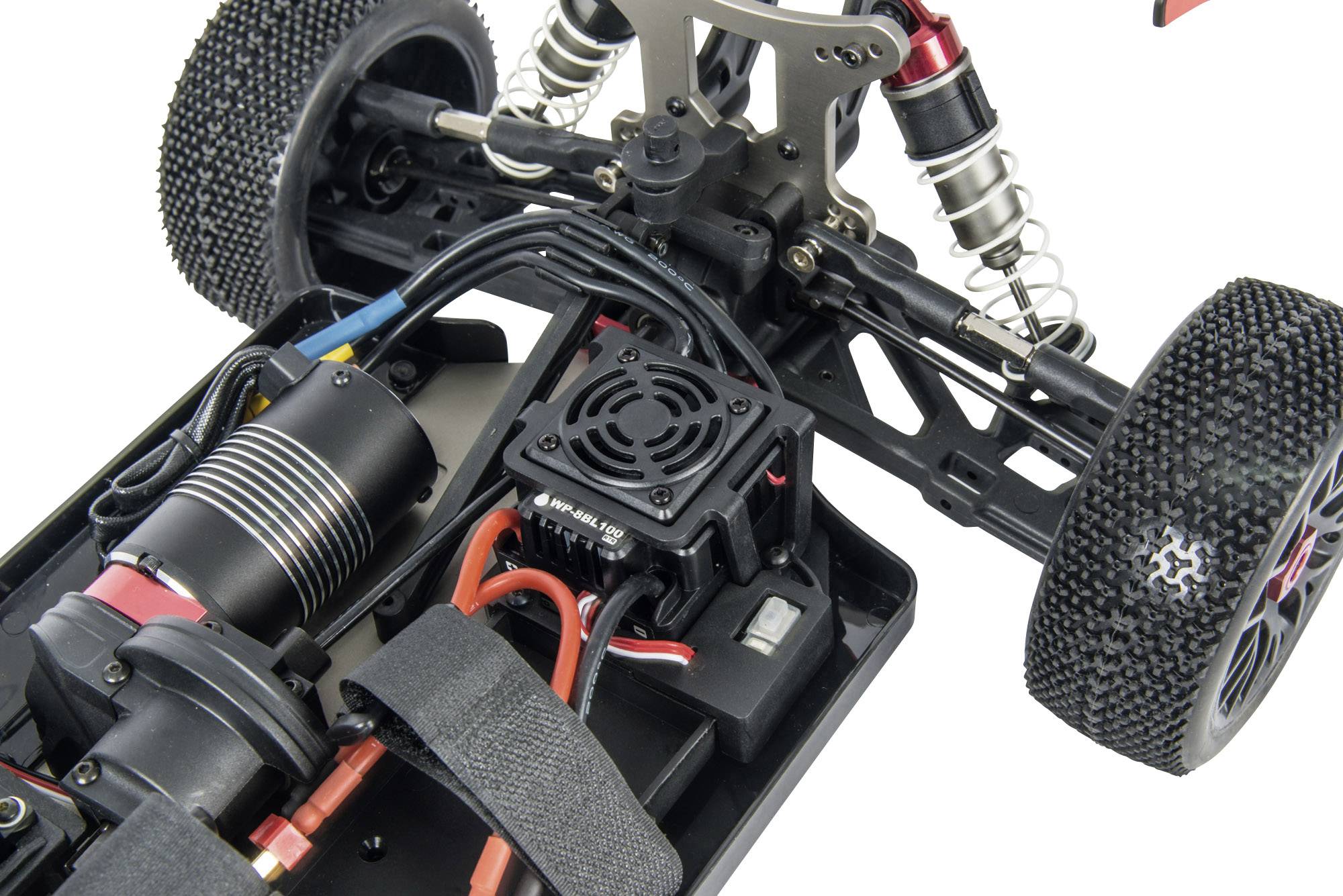Carson Modellsport Virus 4.1 4S Brushless 1:8 RC Modellauto Elektro Buggy Allradantrieb (4WD) 100% RtR 2,4GHz inkl. Akku