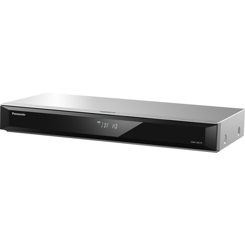 Panasonic DMR-UBC70 UHD Blu-ray-Recorder 4K Ultra HD, Twin-HD DVB-C/T2 Tuner, High-Resolution Audio