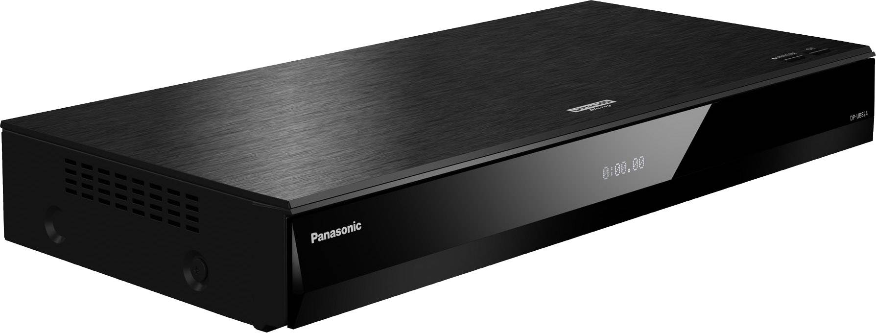 Panasonic DP-UB824 UHD Blu-ray-Player 4K Ultra HD, WLAN, Smart TV, unterstützt Amazon Alexa, unterstützt Google Assistant Schwarz