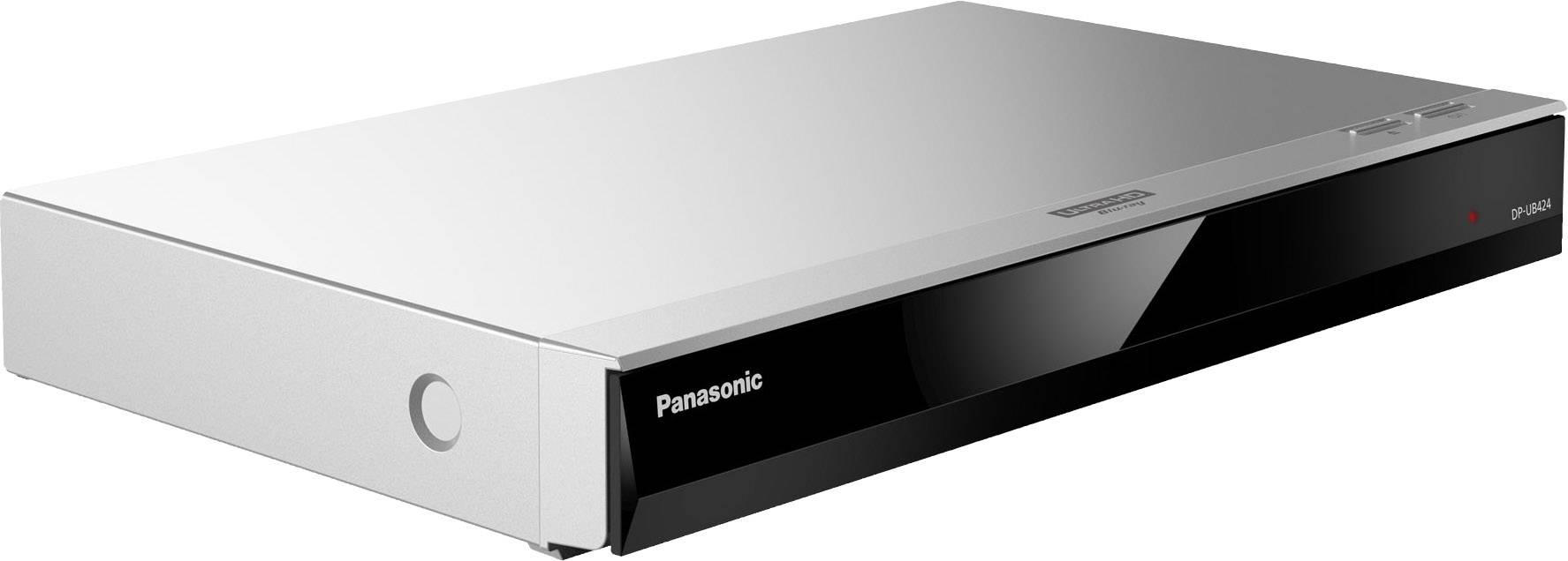 Panasonic DP-UB424 UHD Blu-ray-Player 4K Ultra HD, WLAN, Smart TV, unterstützt Amazon Alexa, unterstützt Google Assistant Silber