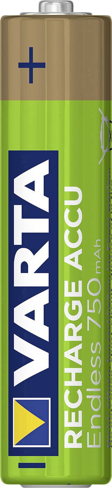 Varta Endless Ready to Use Micro (AAA)-Akku NiMH 750 mAh 1.2 V 4 St.