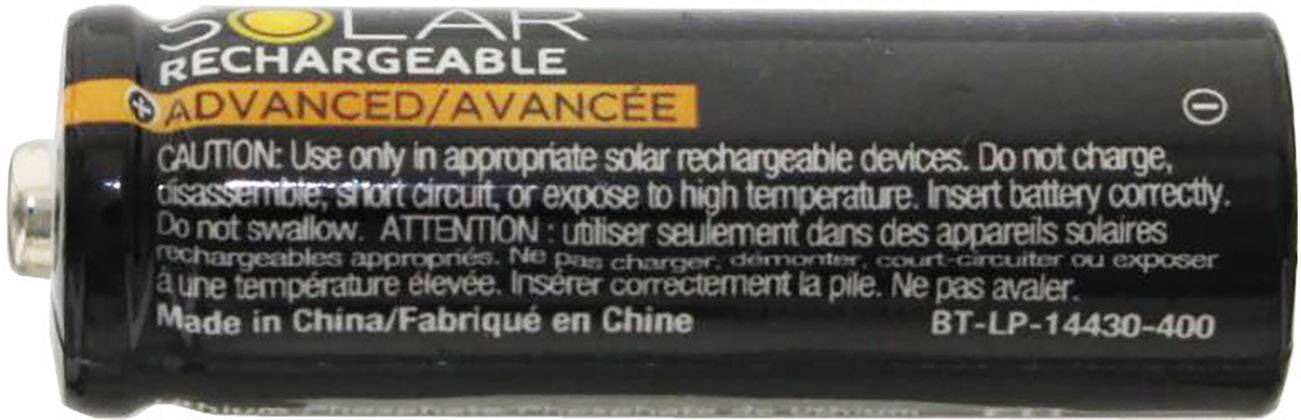 Duracell Solar LiFePO4 Spezial-Akku 14430 LiFePO 4 3.2V 400 mAh