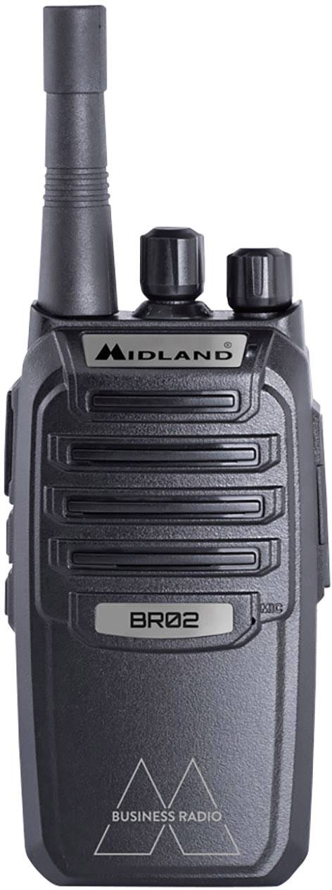 Midland BR02 C1292.S2 PMR-Handfunkgerät 2er Set