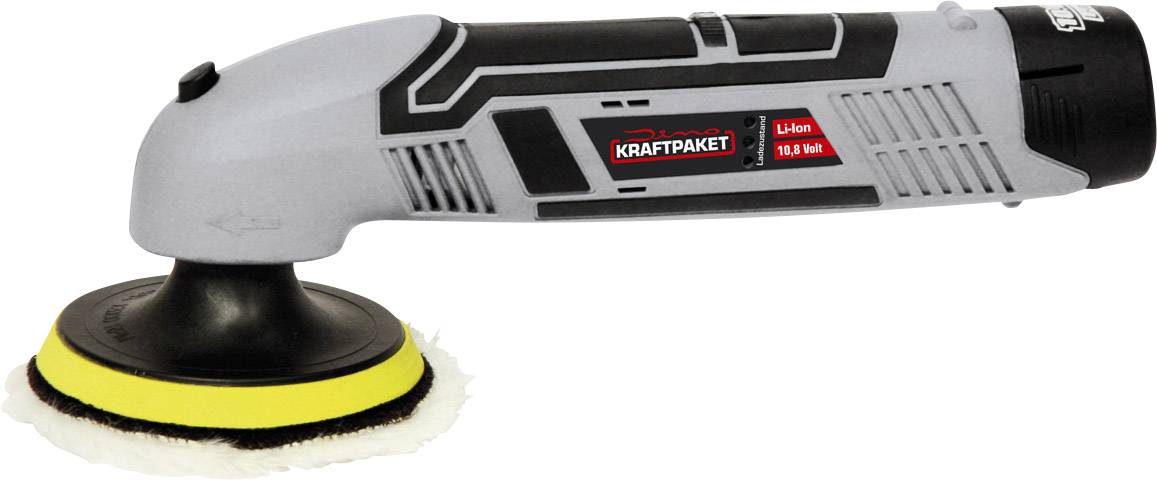 Dino KRAFTPAKET Mini 640241 Akku Rotationspoliermaschine 10.8V 350 - 3000 U/min 100mm