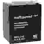 Batterie au plomb 12 V 4.5 Ah multipower PB-12-4,5-4,8 plomb (AGM) (l x H x P) 90 x 107 x 70 mm cosses plates 4,8 mm sans