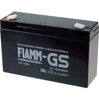 Fiamm PB-6-12 FG11201 Bleiakku 6V 12Ah Blei-Vlies (AGM) (B x H x T) 151 x 99 x 50mm Flachstecker 4.8mm Wartungsfrei, Geringe Fiamm PB-6-12 FG11201 Bleiakku 6V 12Ah Blei-Vlies (AGM) (B x H x T) 151 x 99 x 50mm Flachstecker 4.8mm Wartungsfrei, Geringe