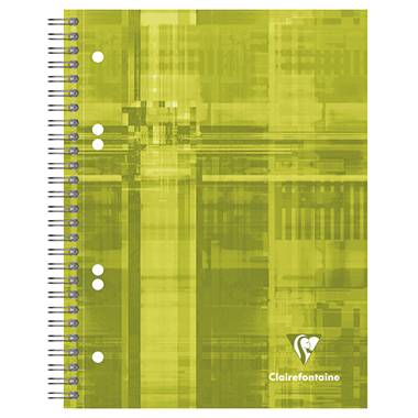 Clairefontaine Collegeblock 8272C farbig sortiert DIN A5 kariert Anzahl der Blätter: 90