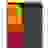 Oxford Collegeblock 100100362 Grau, Orange, Rot DIN A4+ kariert mit Rand innen/außen Anzahl der Blätter: 80