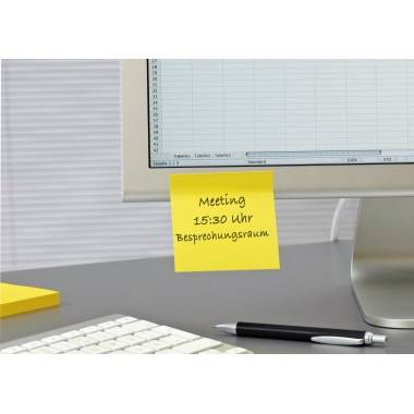 Post-it Haftnotiz 6546SR 76mm x 76mm Neongrün, Ultrablau, Ultragelb, Ultrapink, Neonorange 540 Blatt