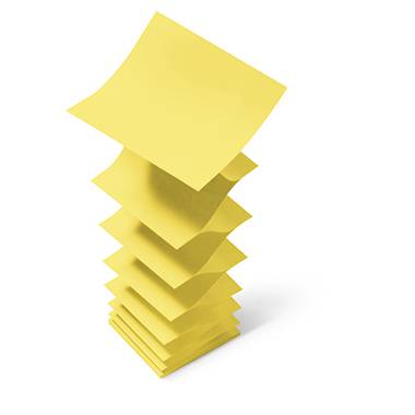 Post-it Haftnotiz R3301B 76 mm x 76 mm Gelb 600 Blatt