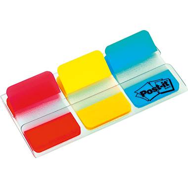 Post-it Haftstreifen 686-RYB Rot, Gelb, Blau