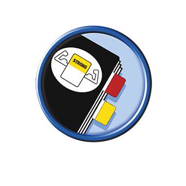 Post-it Haftstreifen 686-PGO Pink, Grün, Orange