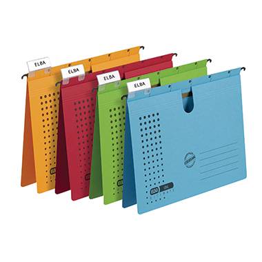 Elba Hängehefter chic ULTIMATE DIN A4 Rot 5 St./Pack. 100552110 5 St.