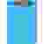 Maul Klemmbrett 2340631 Blau (transparent) (B x H x T) 226 x 318 x 15 mm