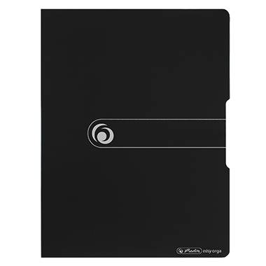 Herlitz Klemmbrettmappe 11217221 Schwarz (B x H) 240 mm x 330 mm