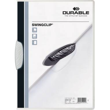 Durable Klemmmappe SWINGCLIP - 2260 226002 DIN A4 Schwarz