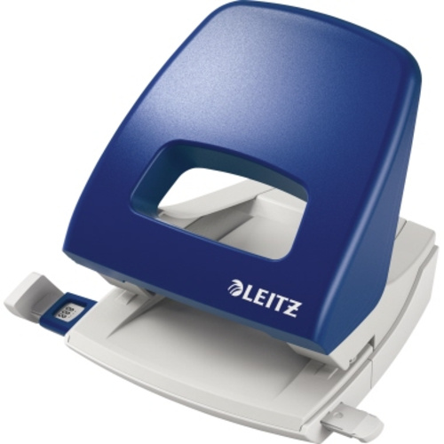 Leitz 50050035 Bürolocher New NeXXt Blau max. Einstellformat: DIN A4, Folio 25 Bl. (80 g/m²)
