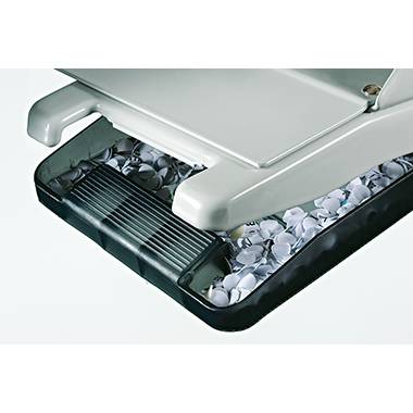 Leitz 51320085 Doppellocher Grau max. Einstellformat: DIN A4 40 Bl. (80 g/m²)