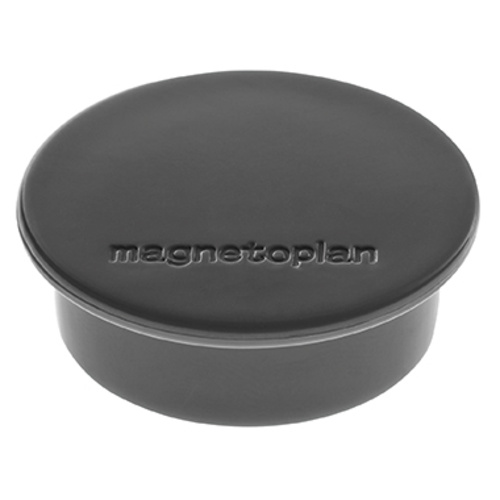 Magnetoplan Magnet Discofix Color (Ø x H) 40mm x 13mm rund Schwarz 10 St. 1662012