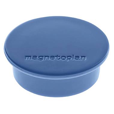 magnetoplan Magnet Discofix Color (Ø x H) 40 mm x 13 mm rund Dunkelblau 10 St. 1662014