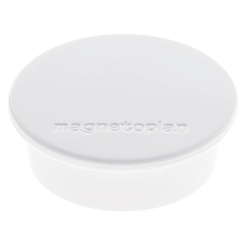 Magnetoplan Aimant Discofix Color (Ø x H) 40 mm x 13 mm rond blanc 10 pc(s) 1662000