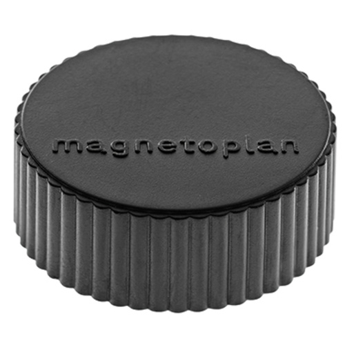 Magnetoplan Magnet Discofix Magnum (Ø x H) 34 mm x 13 mm rund Schwarz 10 St. 1660012