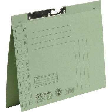 Elba Pendelhefter 100560082 DIN A4 Grün Art der Heftung: Amtsheftung 250 g/m² 1 St.