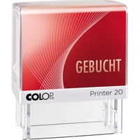 Colop 100672 Textstempel Rot 38 x 14mm (B x H) Colop 100672 Textstempel Rot 38 x 14mm (B x H)