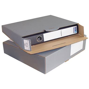 Colompac Ordnerversandkarton CP058.85 Wellpappe DIN A4 Grau