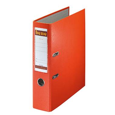 Bene 291400OR, A4, Partikelbord, Karton, Papier, Kunststoff, Orange, 600 Blätter, 80 g/m², 8 cm